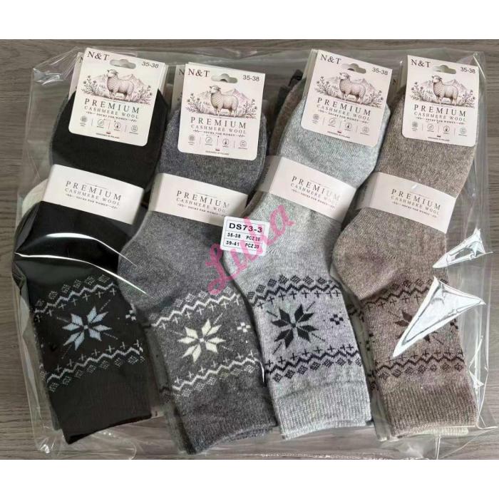 Skarpety damskie Cashmere N&T DS73-3