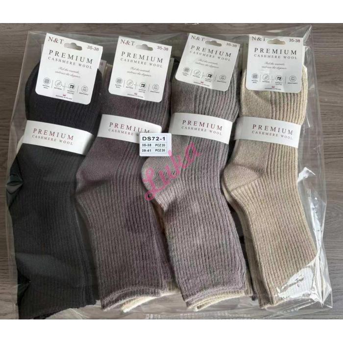 Women's Cashmere socks N&T DS72-1