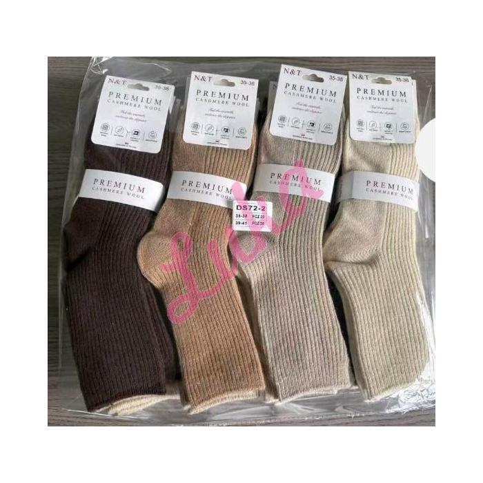 Skarpety damskie Cashmere N&T DS72-2