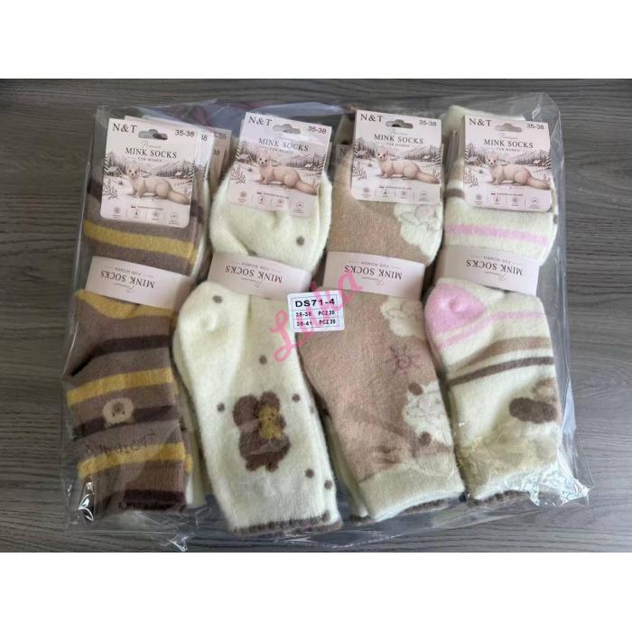 Skarpety damskie MINK N&T DS71-4