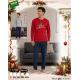Men's turkish Pajama DOF-306 FROTTE