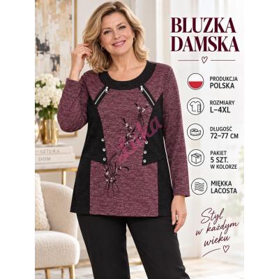 Bluzka damska Polska NOO-278