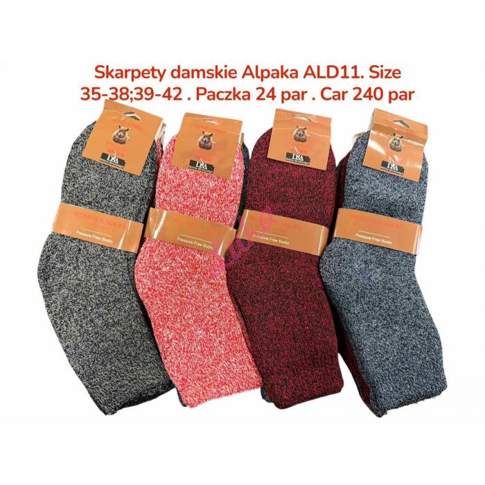 Skarpety damskie ALPAKA D&A ALD07