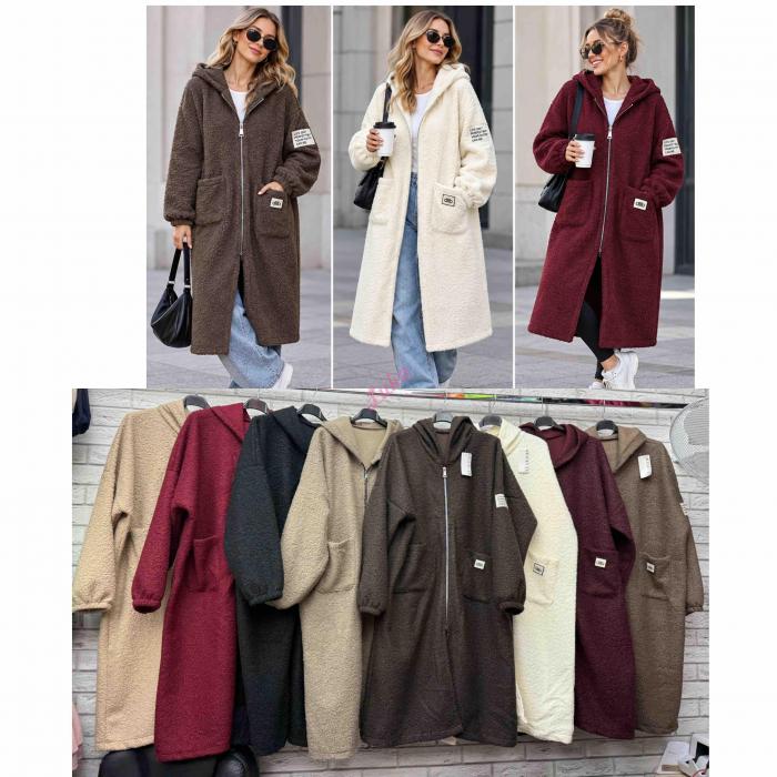 Płaszcz damski Moda Italia MOR-2305