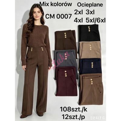 Spodnie damskie OCIEPLANE CK-0009