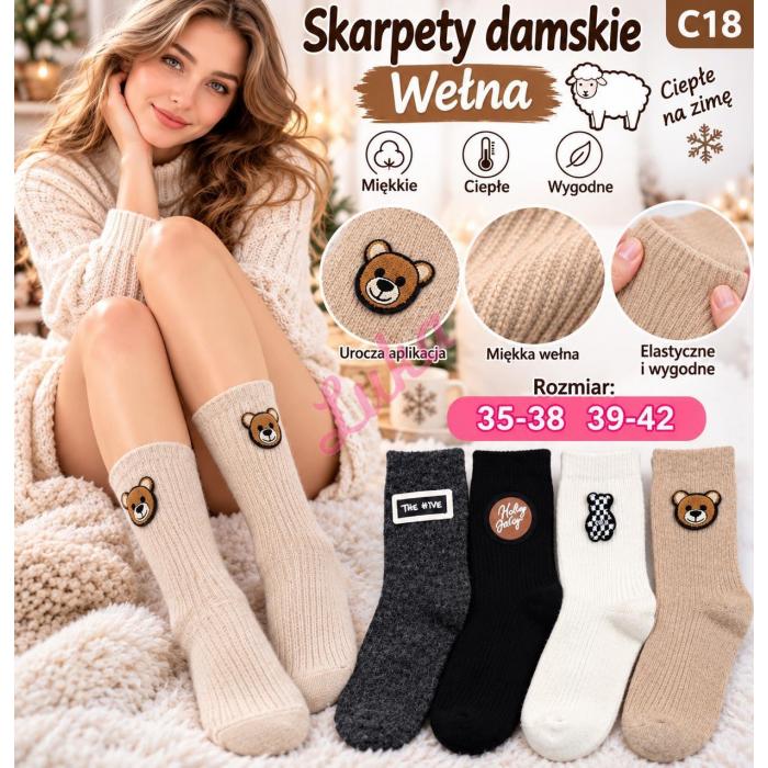 Women's Socks WOOL Pesail WSTQ-94994