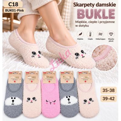 Women's low cut socks BOUCLA Soxlandia BUKO1-PINK