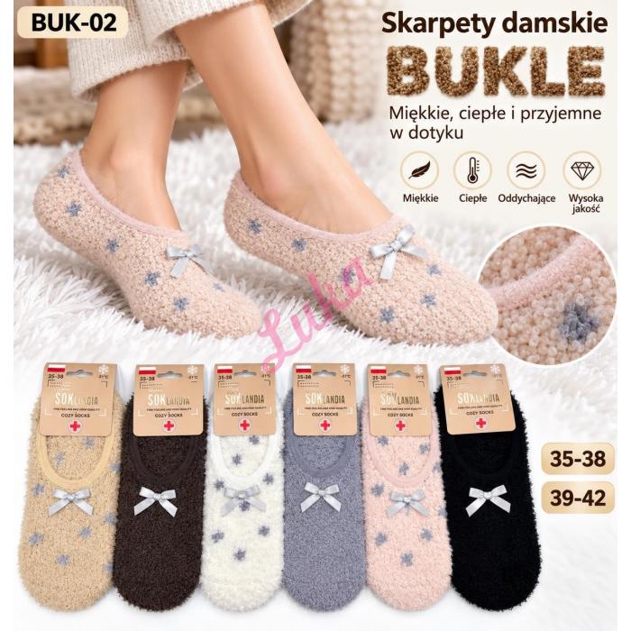 Stopki damskie BUKLA Soxlandia BUKO1-CIEM