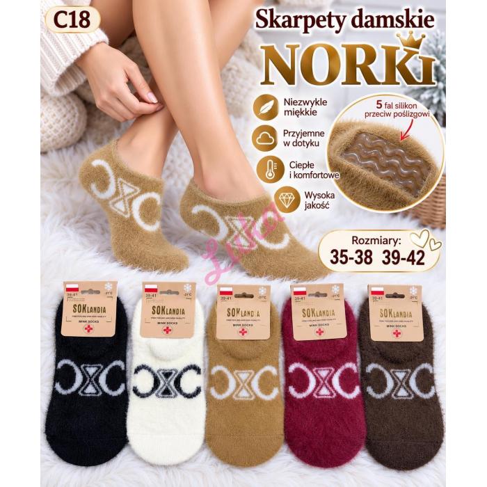 Women's low cut socks NORKI Soxlandia LN-001