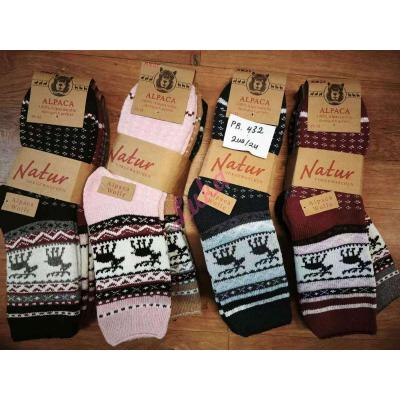 Women's socks ALPAKA AMZF RRY-PB432