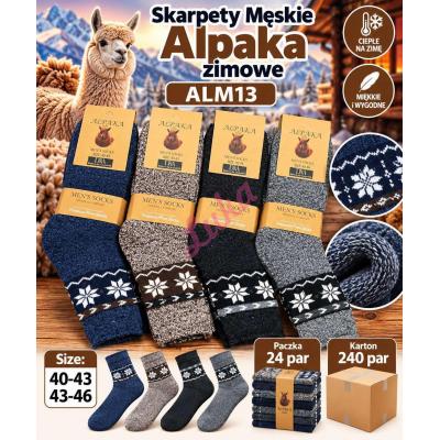 Men's Socks ALPAKA D&A ALM-06