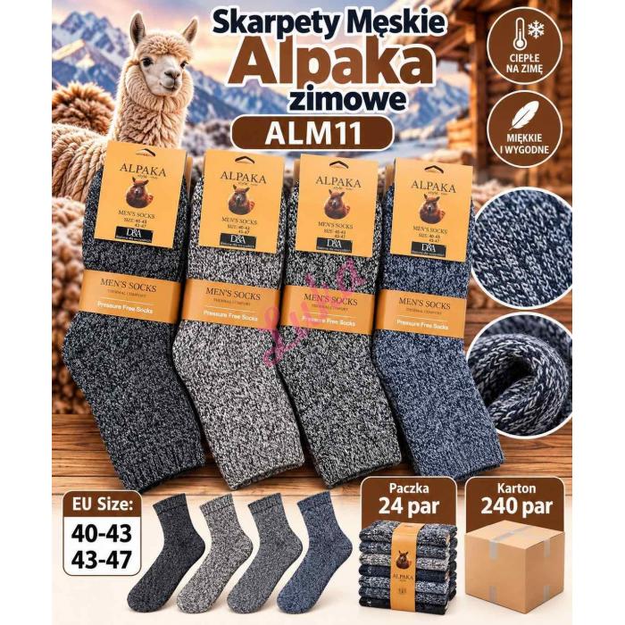 Men's Socks ALPAKA D&A ALM-13