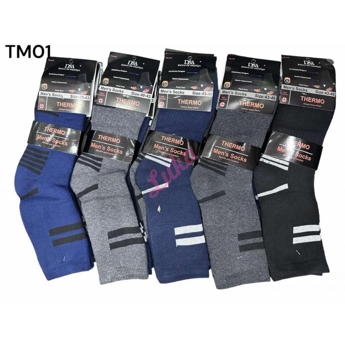 Men's pressure free Socks THERMO D&A TMB01