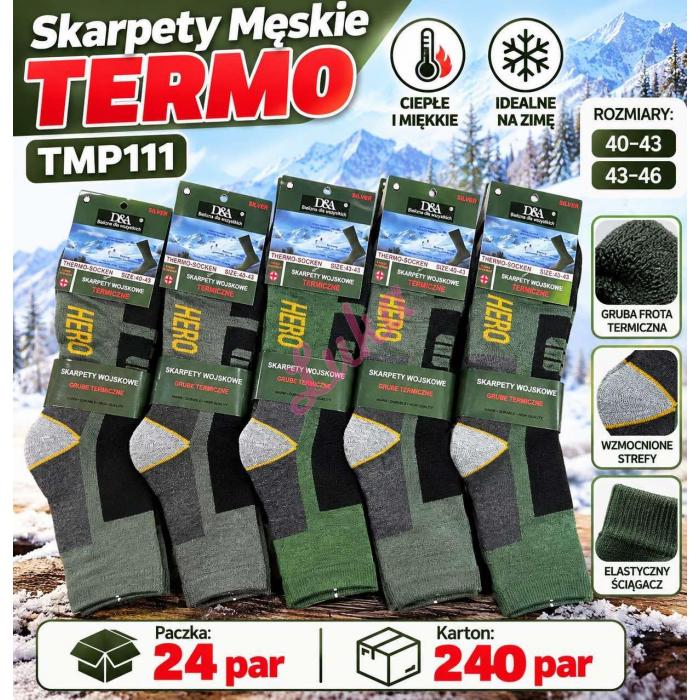 Men's Socks THERMO D&A TM09