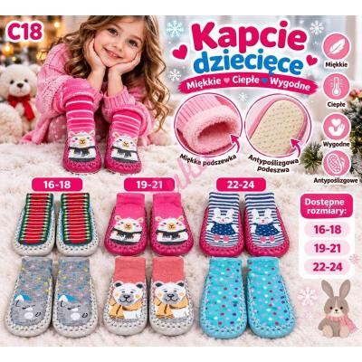 Kapcie dziecięce LLA-102