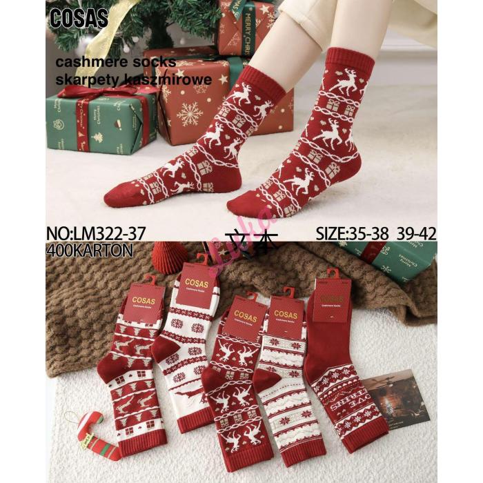 Women's socks CASHMERE Cosas LM322-36