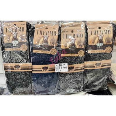 Men's socks THERMO ANGORA BFL BZ-62