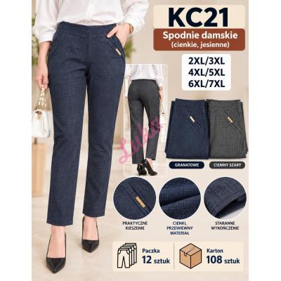 Spodnie damskie D&A KC21+1