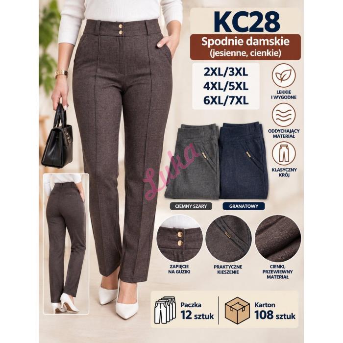 Spodnie damskie D&A KC28