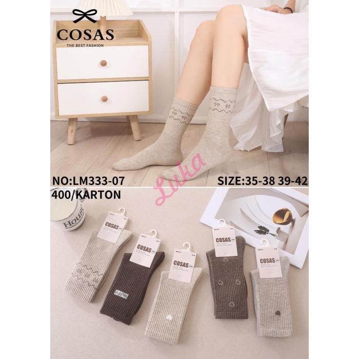 Women's socks MERINO Cosas LM333-06