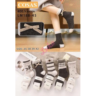 Women's socks Cosas LM188-44