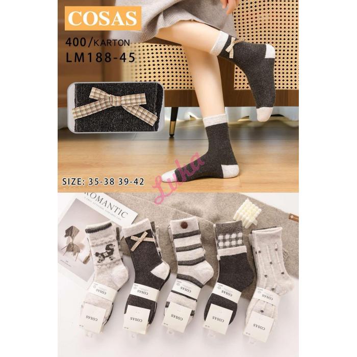 Women's socks Cosas LM188-44