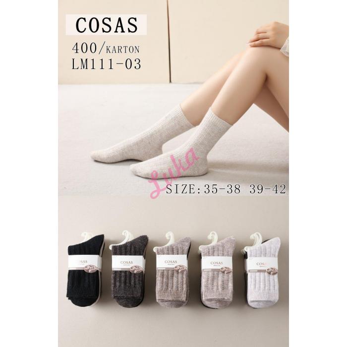 Skarpety damskie WOOL Cosas LM111-02