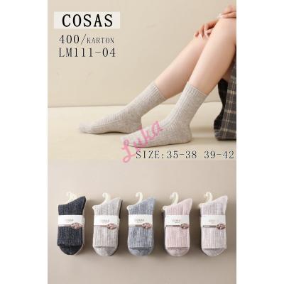 Skarpety damskie WOOL Cosas LM111-04