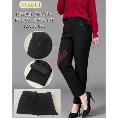 Women's pants So&Li NOO-KK2908 Warm