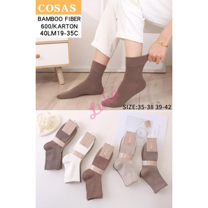 Women's bamboo Socks Cosas 40LM19-38