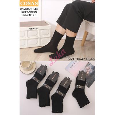 Men's bamboo socks Cosas 40LB19-35