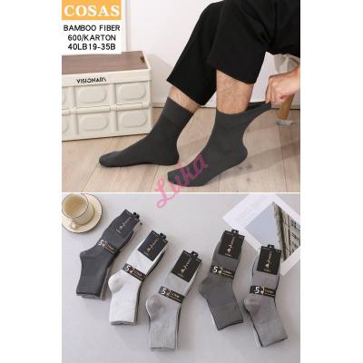 Men's bamboo socks Cosas 40LB19-38