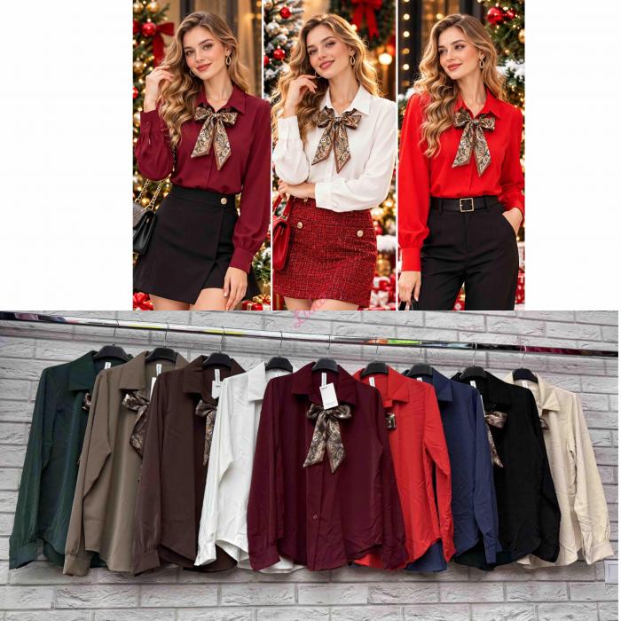 Koszula damska Moda Italia NOO-3771