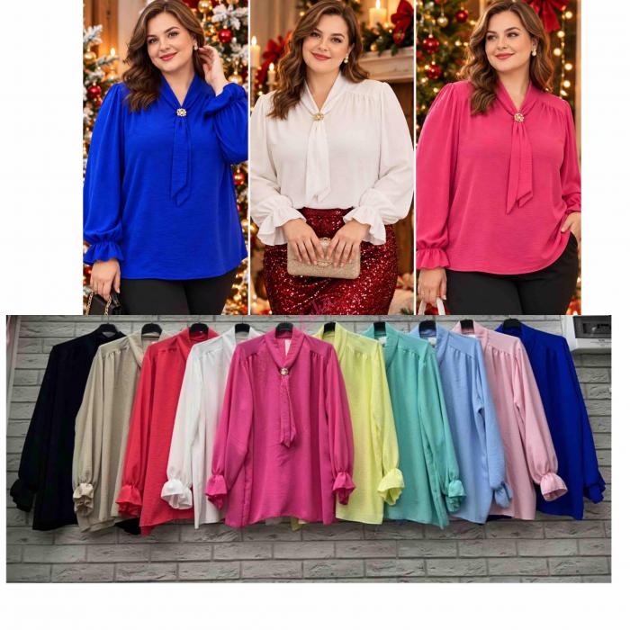 Koszula damska Moda Italia NOO-3774