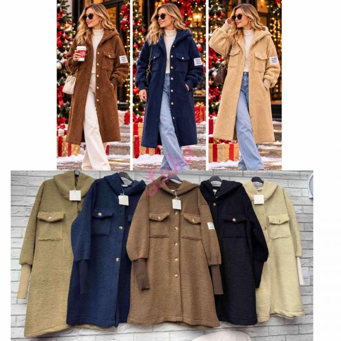 Płaszcz damski Moda Italia MOR-2314
