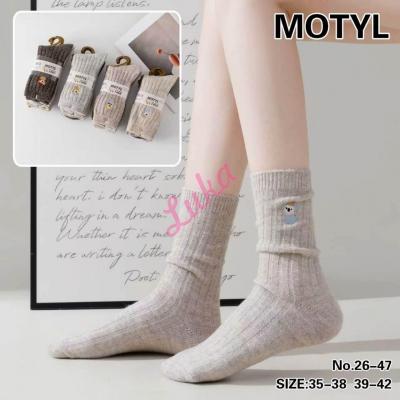 Women's socks Motyl AN-26-47