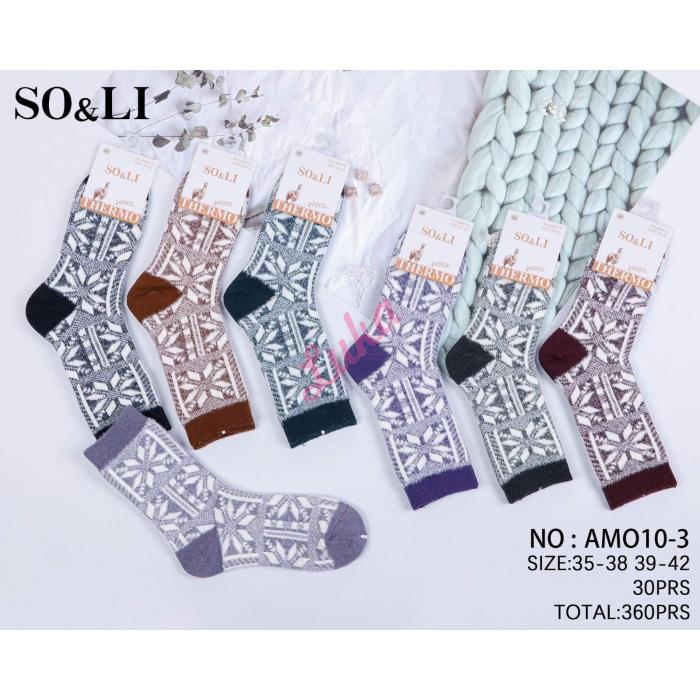 Women's Socks THERMO SO&LI AM006-3