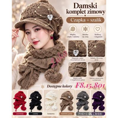 Women`s cap SUM-801 SET