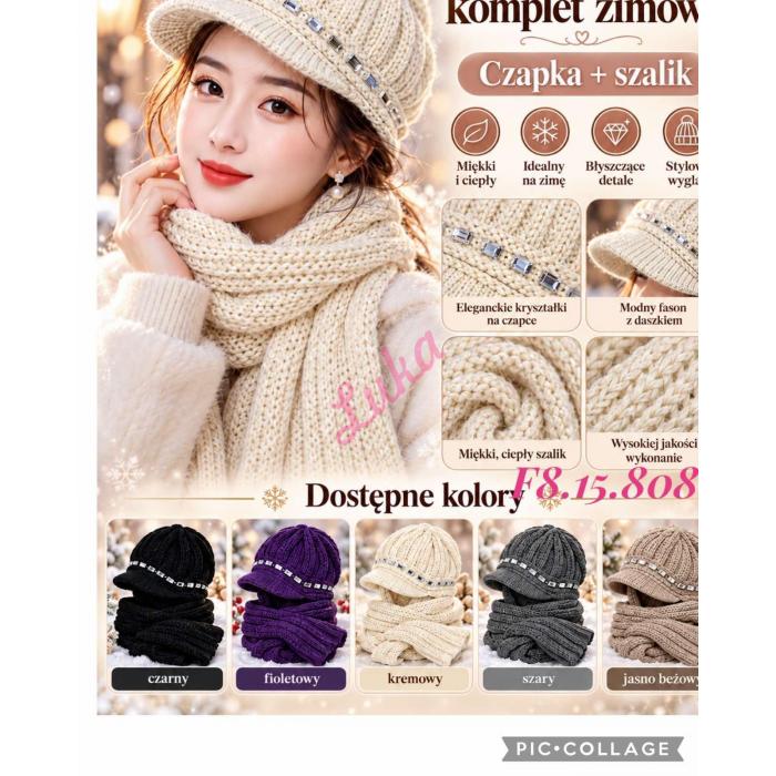 Women`s cap SUM-801 SET