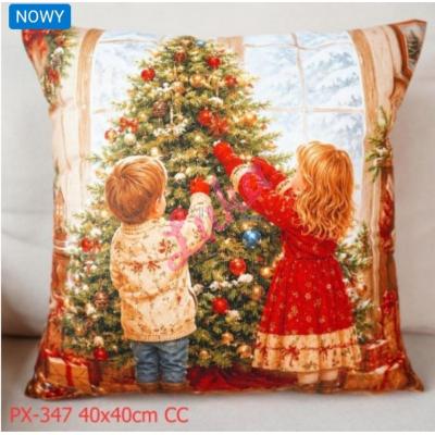 Poszewka welurowa z nadrukiem 40x40 BNR-PX347