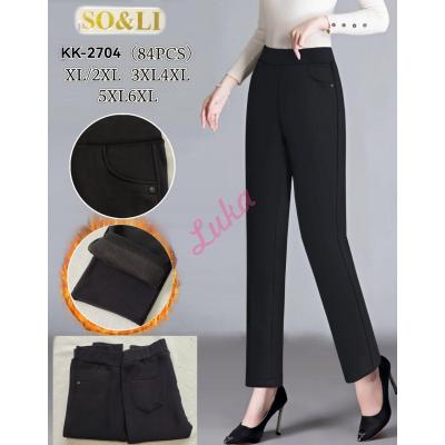Women's pants So&Li NOO-KK2704 Warm