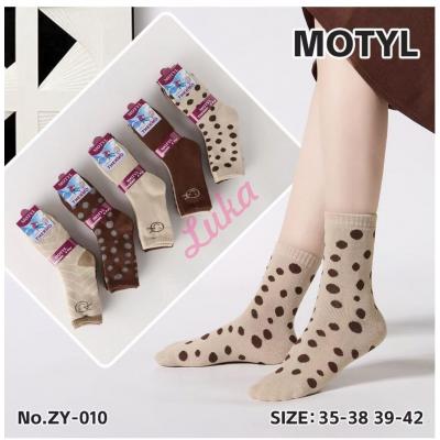 Skarpety damskie THERMO Motyl ZY-003