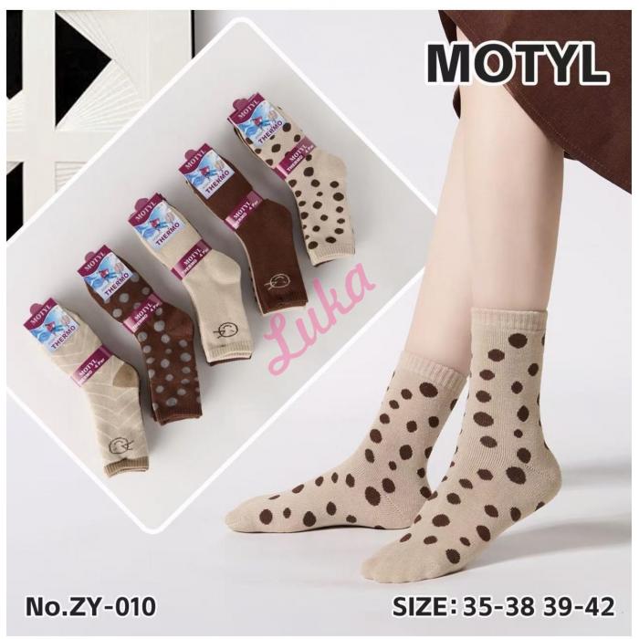 Women's socks THERMO Motyl ZY-003