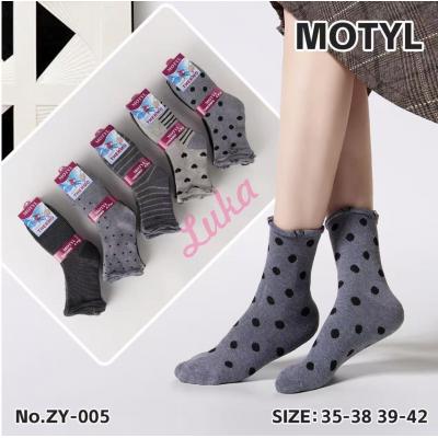 Skarpety damskie bezuciskowe Bixtra 5073-2