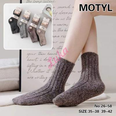 Skarpety damskie Motyl AN-2658