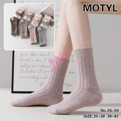 Women's socks Motyl AN-2658