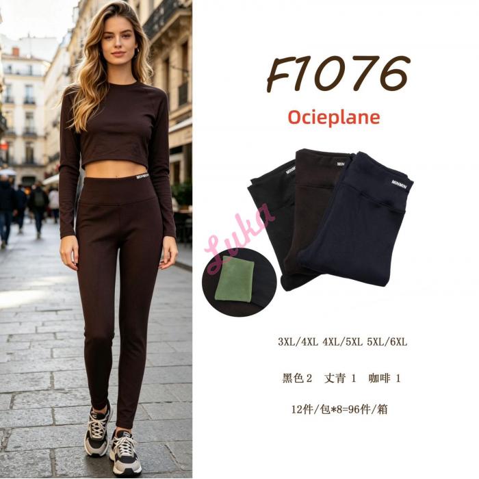 Women's leggings WARM L9-F2960
