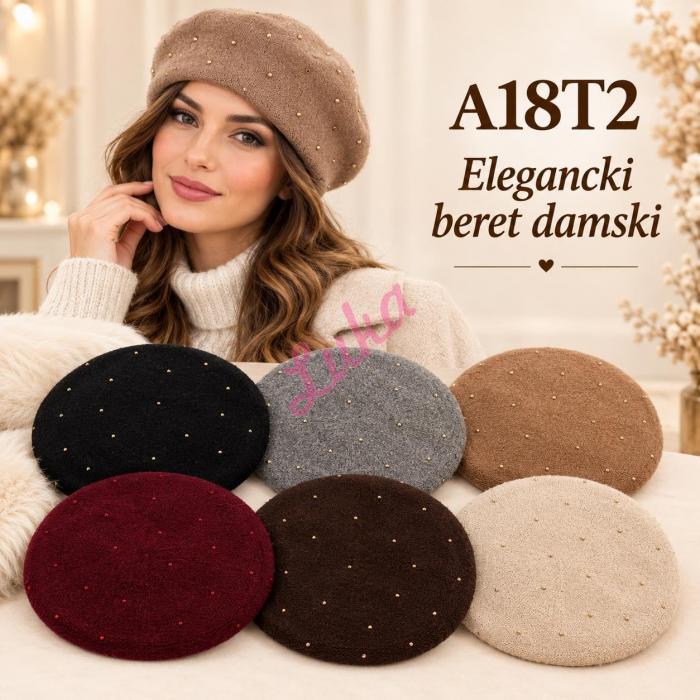 Beret damski FAE-301
