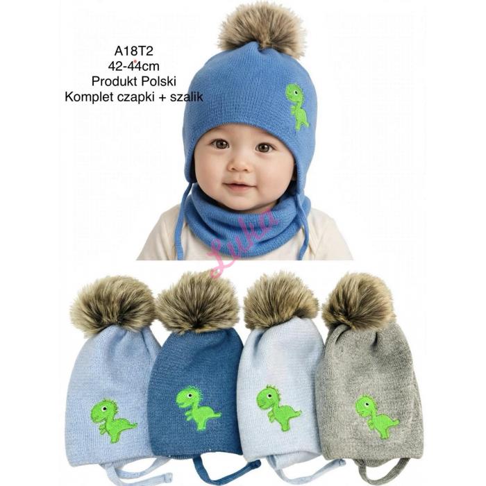 Czapka dziecięca KOMPLET JES-1475