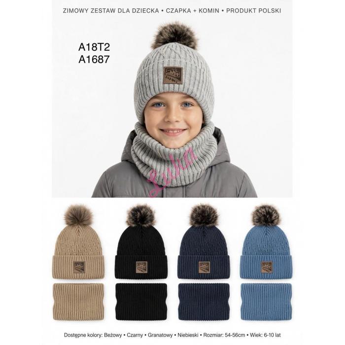 Kid`s cap SET JES-1687